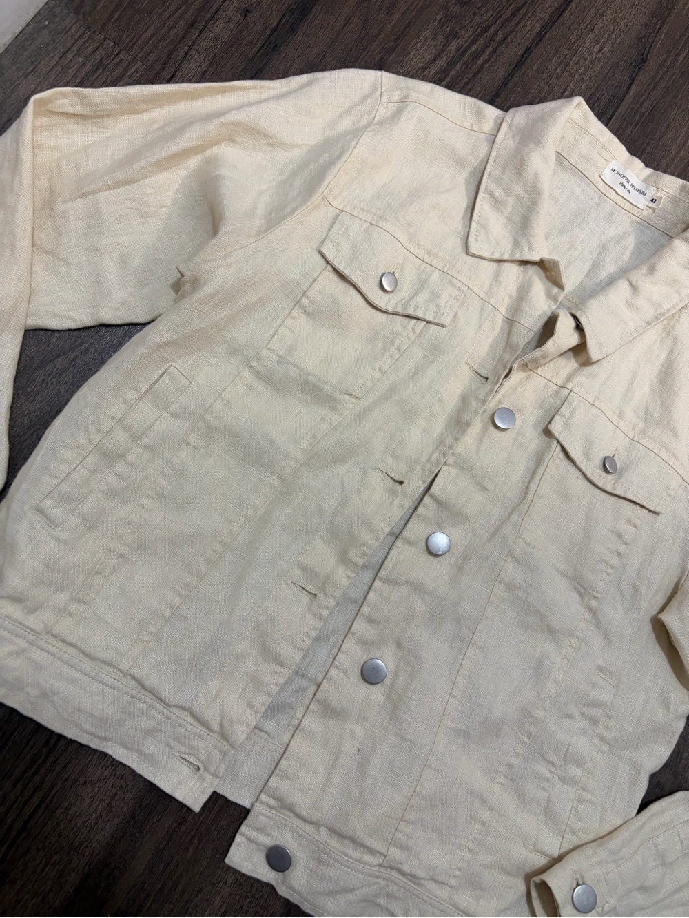 Medium Linen Jacket - Picture 2 of 3